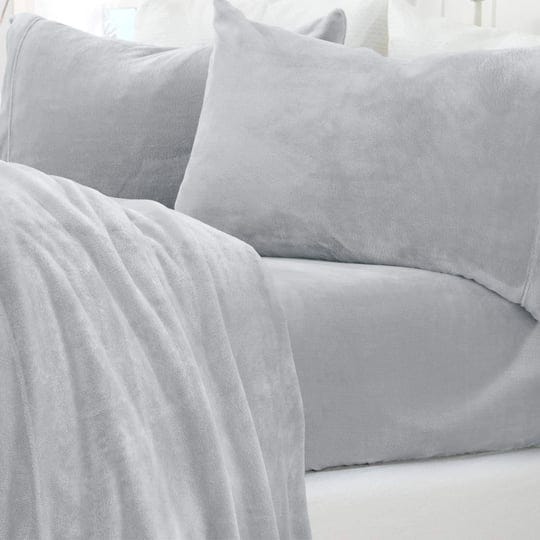 great-bay-home-extra-soft-cozy-velvet-plush-solid-bed-sheet-set-queen-light-grey-1