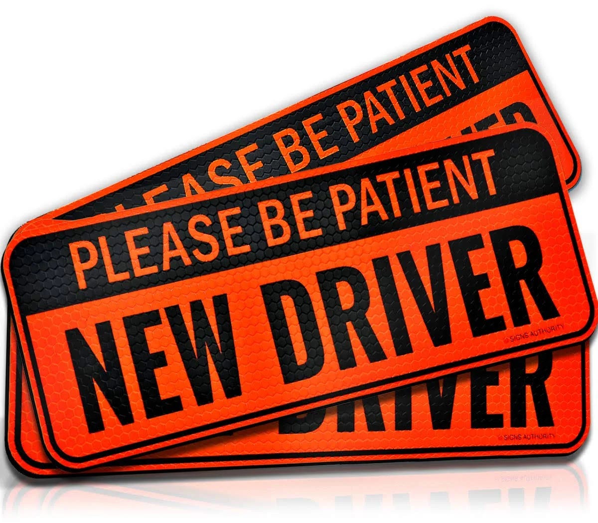 Enhanced Student Driver Reflective Magnetic Sign | Image