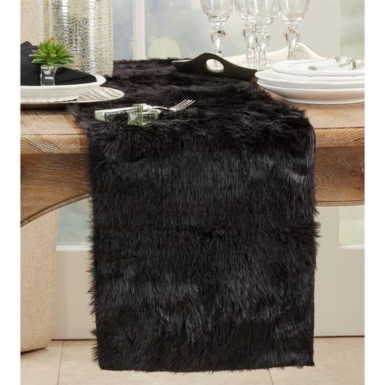 saro-lifestyle-faux-fur-72-table-runner-in-black-1