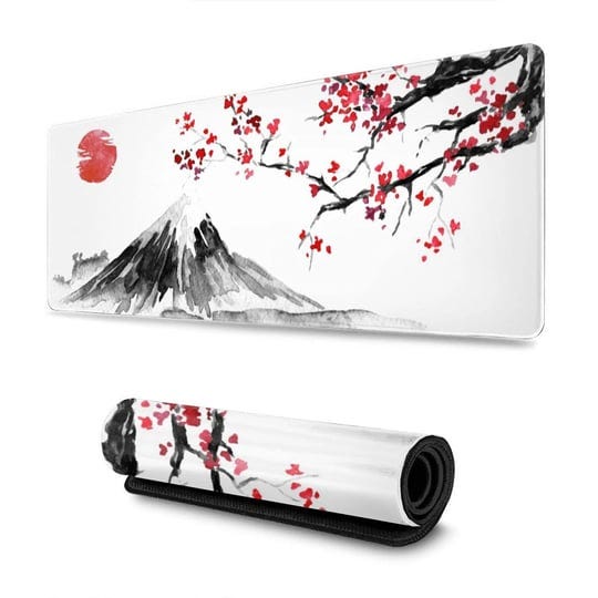 japanese-cherry-blossom-ink-painting-gaming-mouse-pad-large-xl-long-extended-pads-big-mousepad-keybo-1