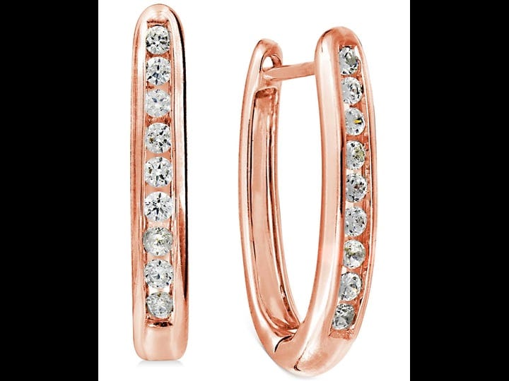 diamond-small-hoop-earrings-1-4-ct-t-w-in-14k-rose-gold-plated-sterling-silver-0-63-rose-gold-1