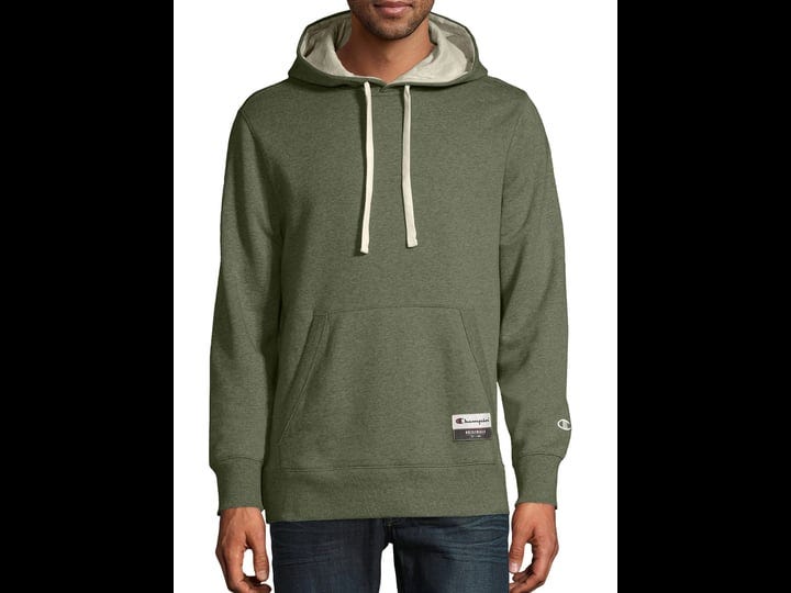 champion-ao600-originals-sueded-fleece-pullover-hood-green-luck-heather-xl-1