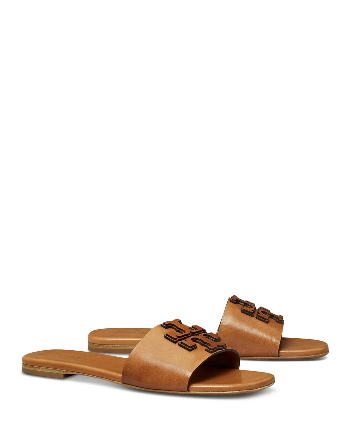 Tory Burch Ines Slide Tan Sandals - Comfortable Fashion for Women | Image