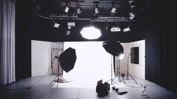 Amazon image requirements - shot of a studio photo shoot
