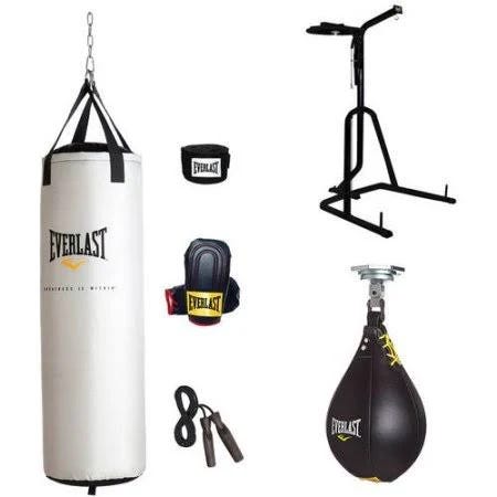 Everlast Three-Station Heavy Duty Boxing Bag Stand | Image