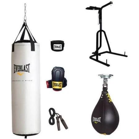 Everlast Three-Station Heavy Duty Boxing Bag Stand | Image
