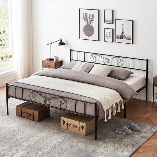 bed-frame-with-storage-with-vintage-pattern-headboard-and-footboard-load-up-to-800lbs-king-1