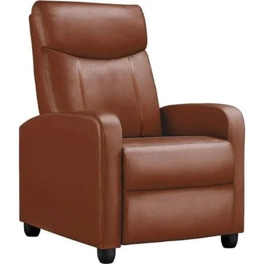 comhoma-push-back-theater-adjustable-recliner-with-footrest-brown-faux-leather-1