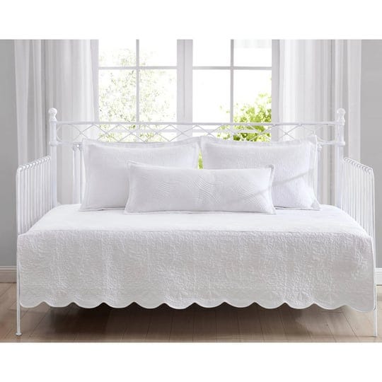 laura-ashley-solid-trellis-white-cotton-daybed-cover-set-1