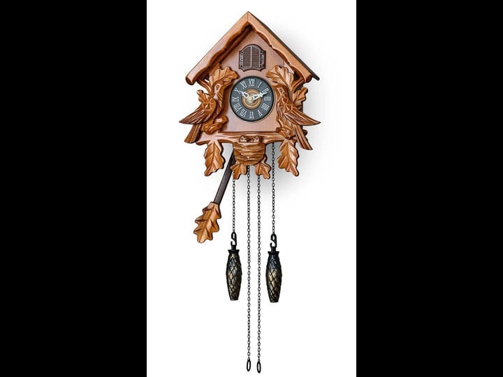 timegear-cuckoo-clock-with-night-mode-singing-bird-wooden-decorations-and-swinging-pendulum-brown-1