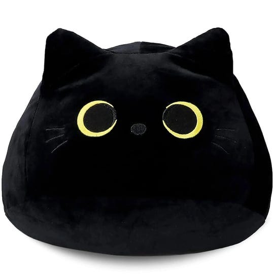 nadoba-3d-black-cat-plush-toy-black-cat-pillow-plush-durable-soft-cat-pillow-cat-shaped-pillow-black-1