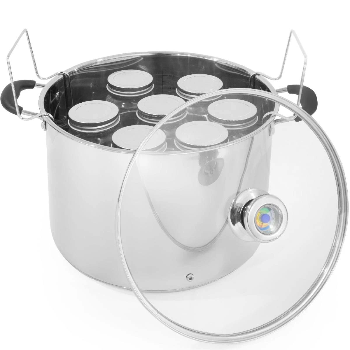 20-Quart Stainless Steel Water Bath Canner for Canning and Cooking | Image