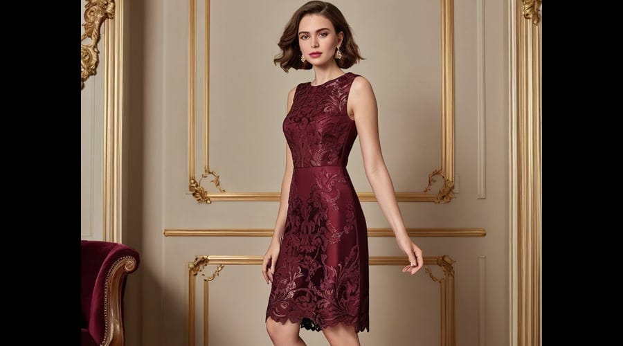 Burgundy-Dress-For-Women-1