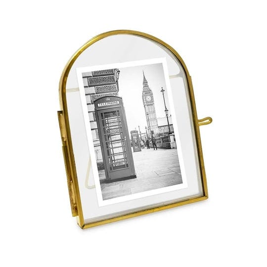 isaac-jacobs-2x3-vintage-style-arched-brass-glass-metal-floating-picture-frame-with-locket-closure-v-1