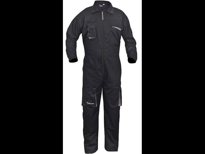 norman-black-work-wear-mens-overalls-boiler-suit-coveralls-mechanics-boilersuit-protective-xl-1