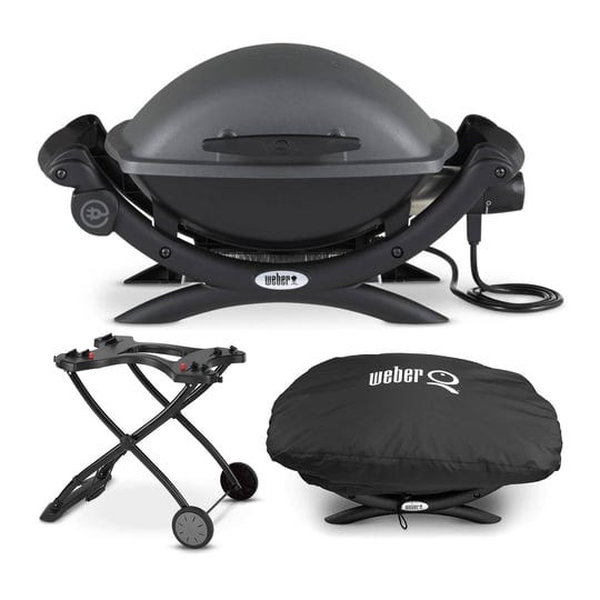 weber-q-1400-electric-grill-black-with-portable-cart-and-grill-cover-1