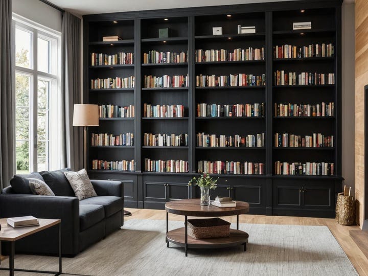 2-Shelf-Black-Bookcases-4