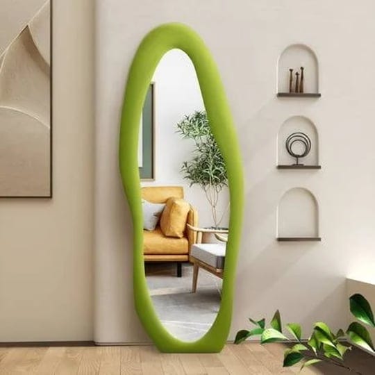 austuff-full-length-mirror-63-inchx24-inch-irregular-wavy-mirror-floor-mirror-grass-green-size-63-x--1