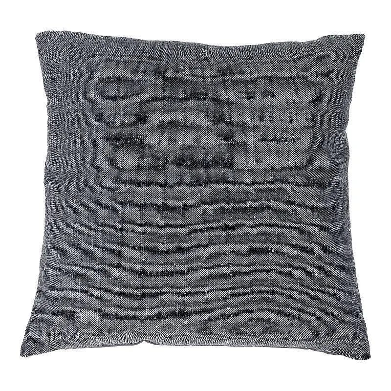 Luxurious Black Speckle Throw Pillow - Perfect for Ultimate Comfort and Style | Image