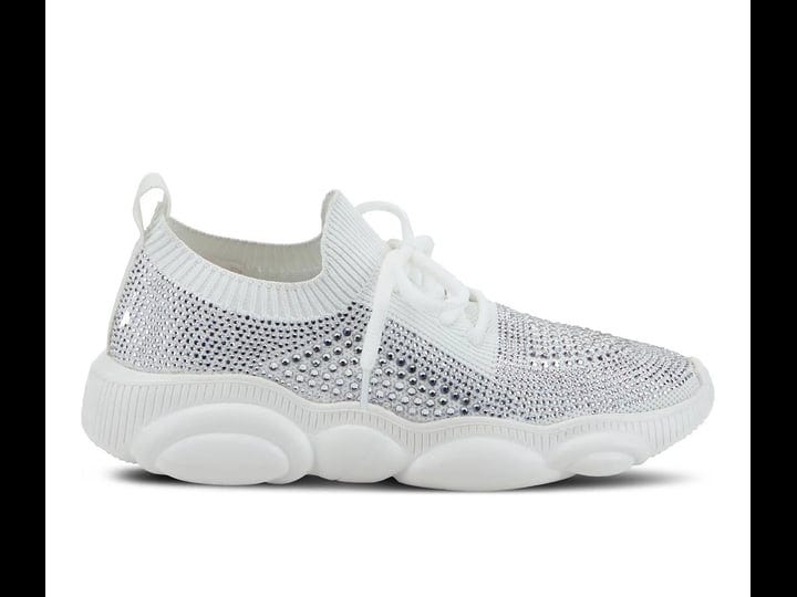 womens-patrizia-cristinalla-sneakers-white-size-8-fabric-1