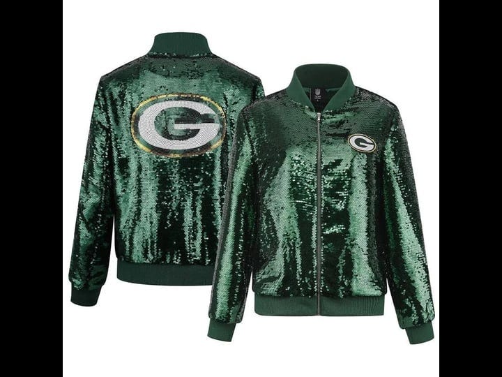 womens-cuce-green-bay-packers-full-zip-sequin-jacket-size-3xl-1