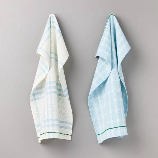 2ct-mixed-plaid-kitchen-towel-set-light-blue-green-hearth-hand-with-magnolia-1