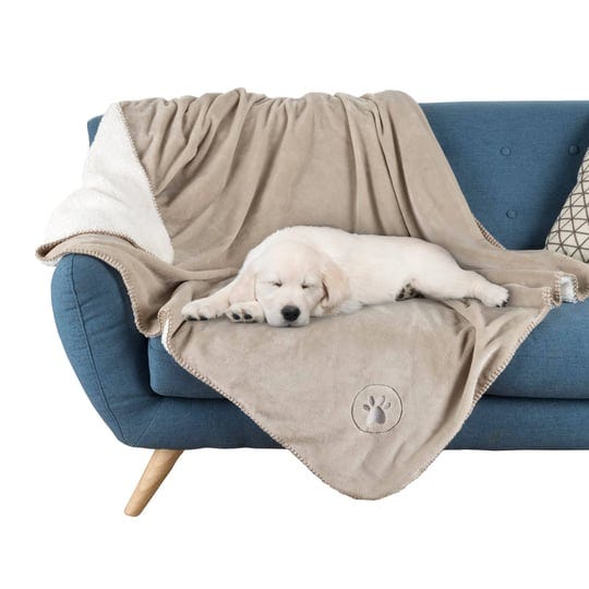 petmaker-waterproof-pet-blanket-with-soft-plush-throw-protects-couch-chair-tan-1