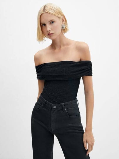 mango-rhinestone-off-the-shoulder-bodysuit-in-black-1