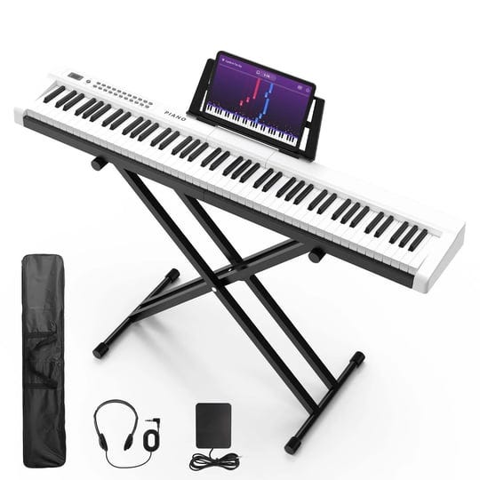 digital-piano-88-key-full-size-semi-weighted-electronic-keyboard-piano-set-with-standbuilt-in-speake-1