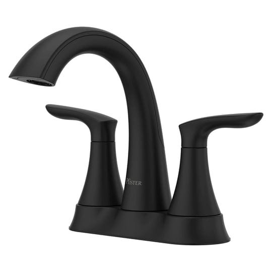 pfister-matte-black-2-handle-4-centerset-bathroom-faucet-1