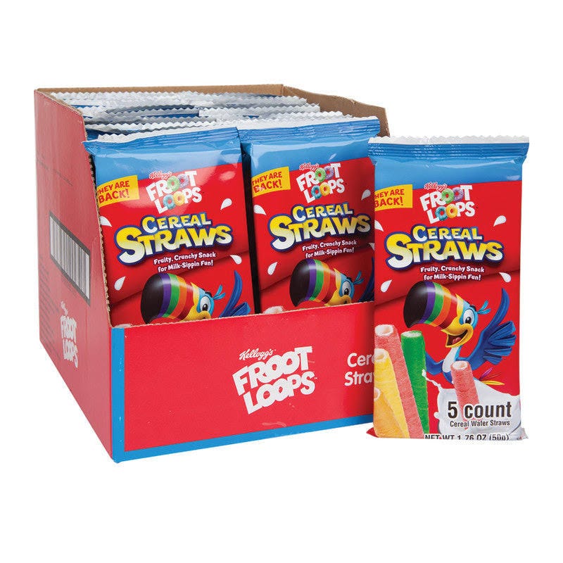 Revive Your Mornings with Classic Froot Loop Straws | Image