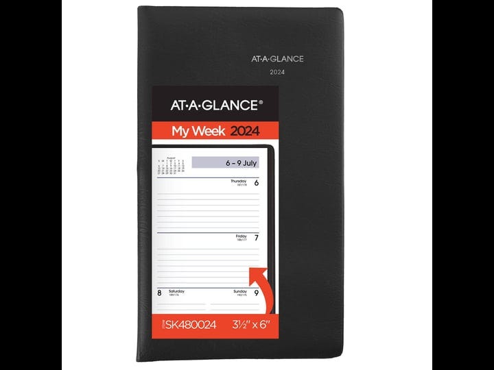 at-a-glance-dayminder-2024-weekly-planner-black-pocket-3-12-x-6-weekly-1