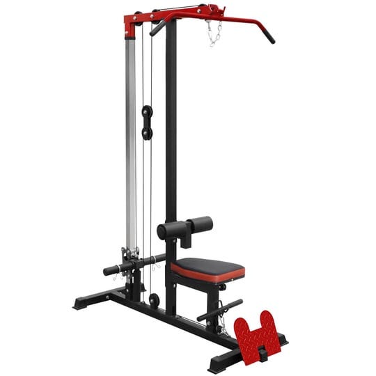 mikolo-lat-pull-down-and-lat-row-cable-machine-with-flip-up-footplate-and-plates-storage-posts-high--1