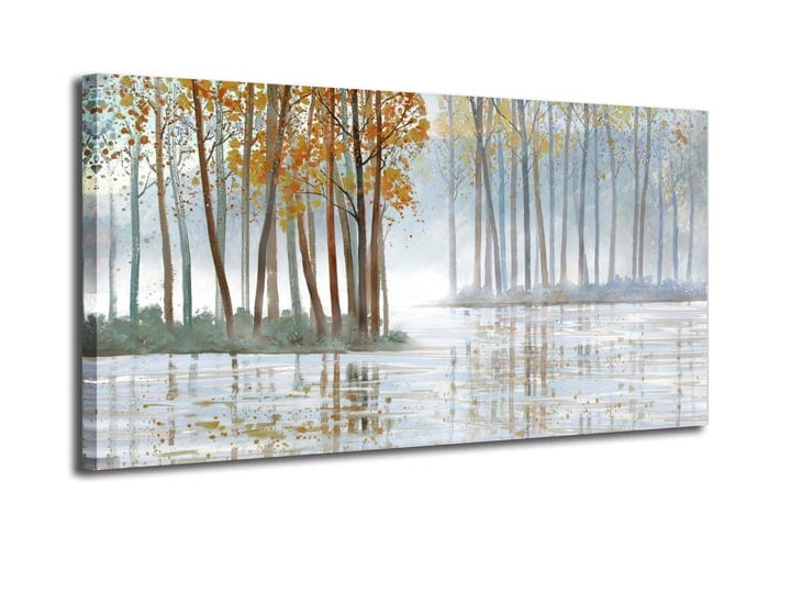 arjun-canvas-wall-art-birch-trees-branches-landscape-painting-watercolor-picture-poster-prints-moder-1