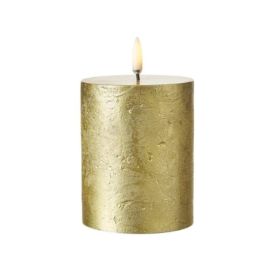 raz-imports-uyuni-candles-3-x-5-gold-textured-pillar-candle-1