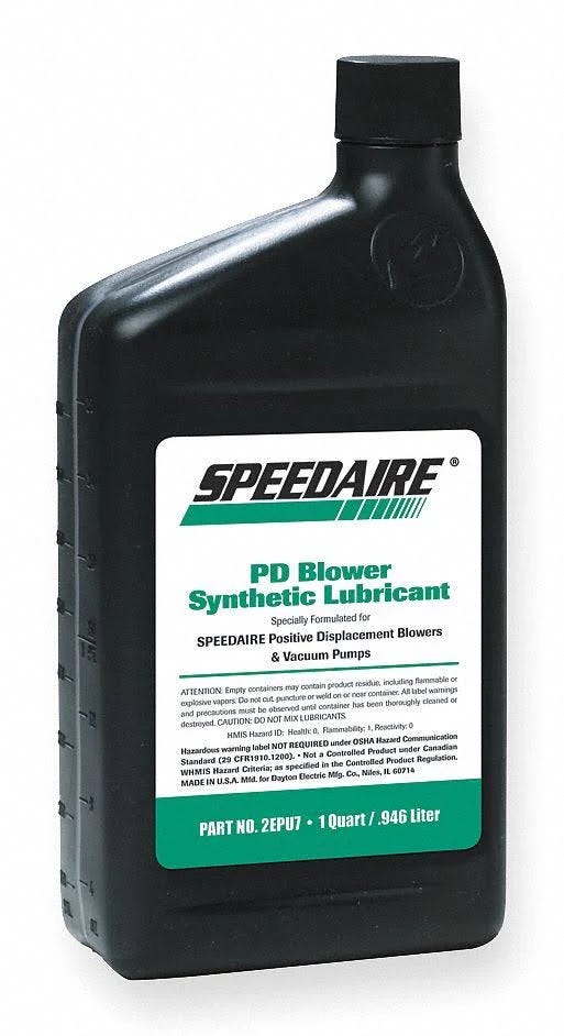 Speedaire Vacuum Pump Oil: 1 qt. Container Size - 2EPU7 | Image