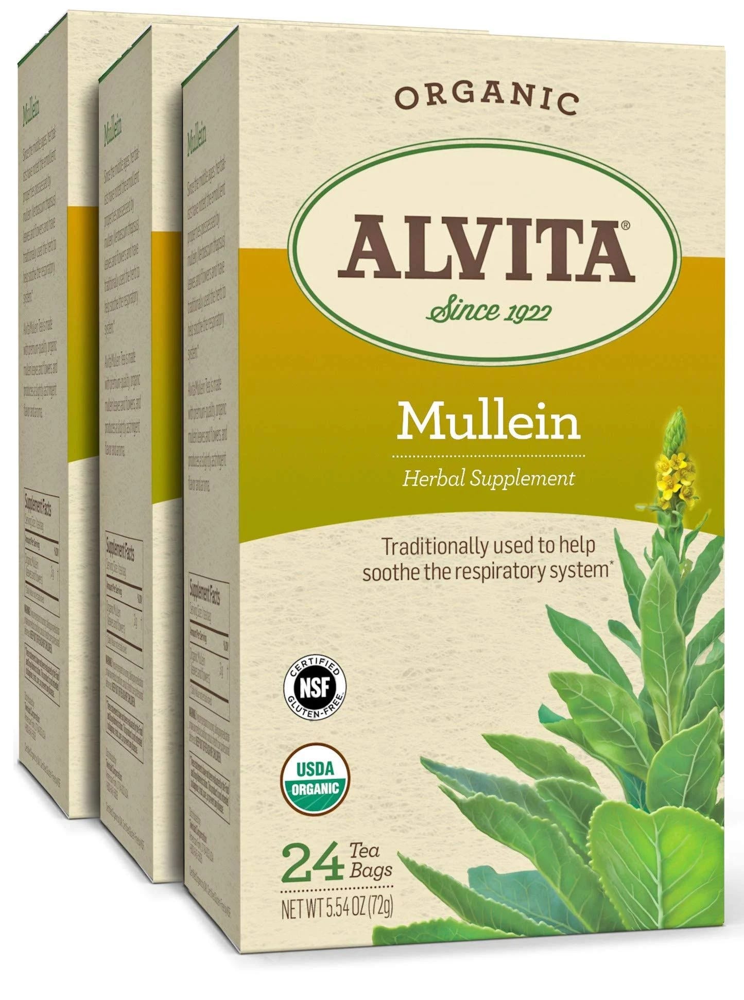 Natural Mullein Herbal Tea: A Soothing & Pure Flavor for Respiratory Health | Image