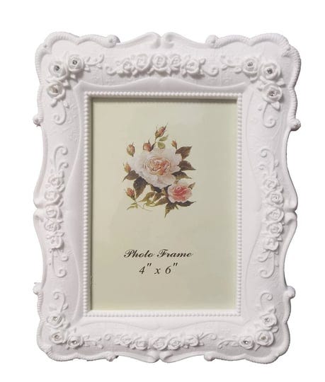 amoyi-flower-photo-frame-ornate-textured-hand-crafted-resin-picture-frame-with-easel-hook-for-tablet-1