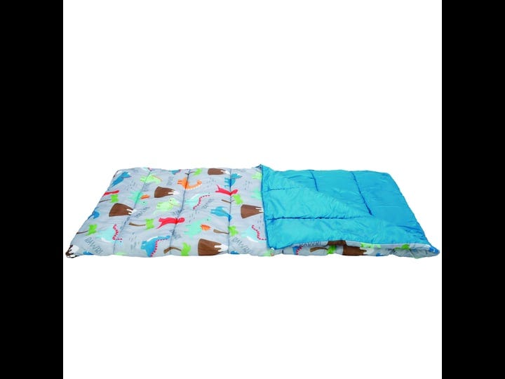 crckt-kids-rectangular-sleeping-bag-50f-rating-multi-color-dino-print-1