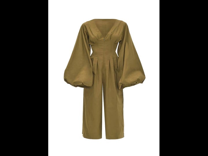 andrea-iyamah-nia-culotte-olive-jumpsuit-xs-1