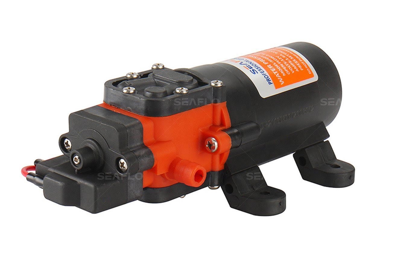 RV/Marine 12V Demand Fresh Water Diaphragm Pump with Built-in Pressure Switch | Image