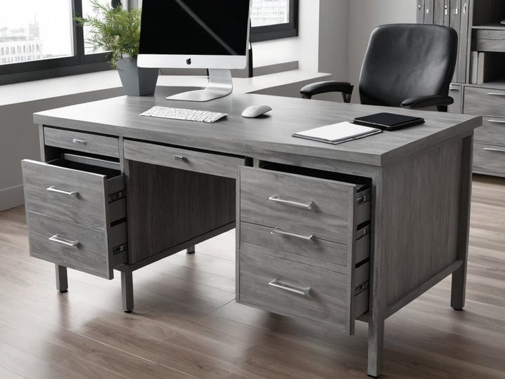 Grey-Desk-With-Drawers-2