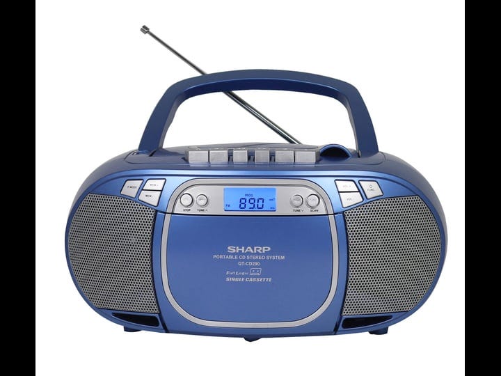 sharp-qt-cd290bl-portable-cd-mp3-cassette-boombox-with-am-fm-stereo-and-aux-input-blue-1