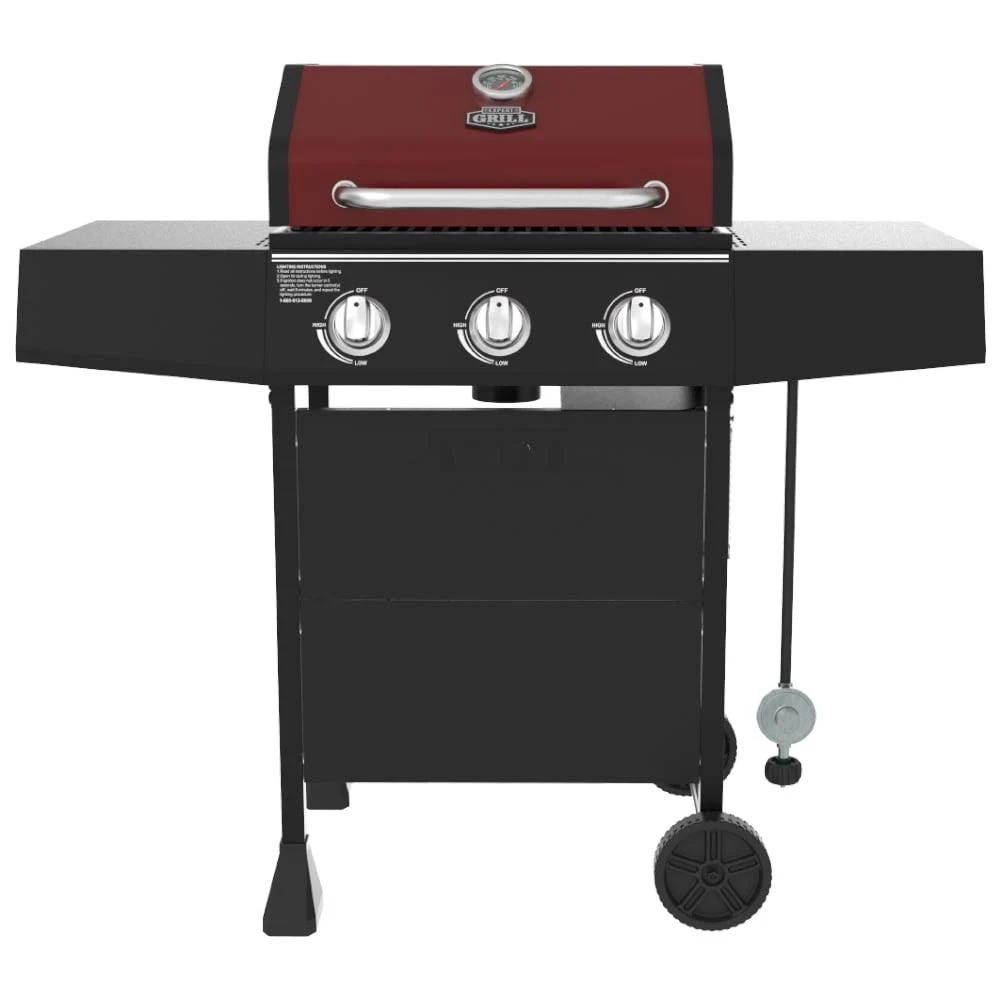 Expert Grill's Compact Red Propane Gas Grill | Image