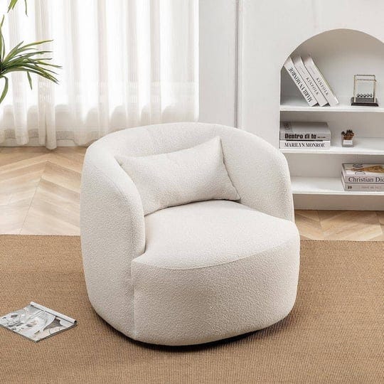 boucle-upholstered-swivel-armchair-beige-kinwell-1