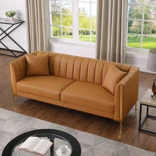 homfa-77-6-inch-3-seater-sofa-modern-pu-leather-couch-with-golden-legs-armrests-2-pillows-for-living-1