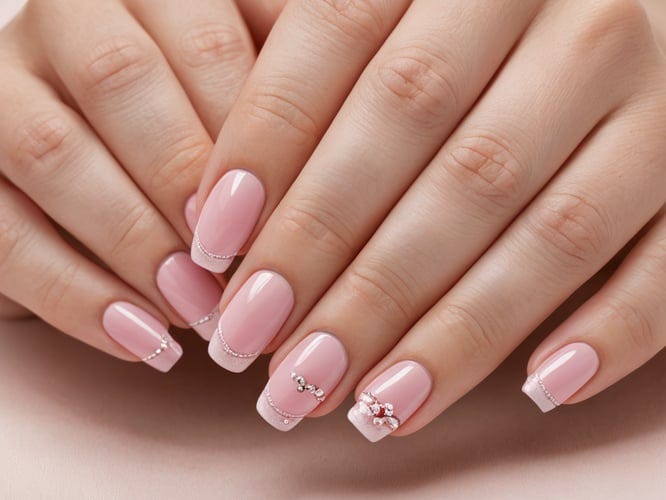 Pink-French-Nails-1