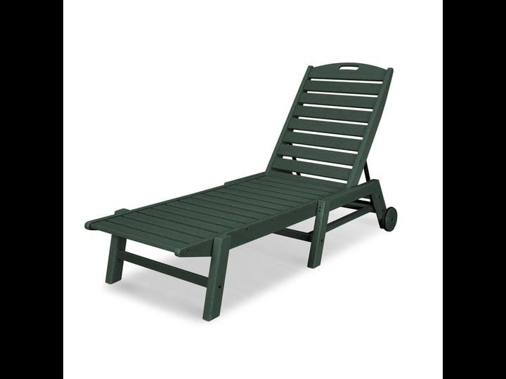 polywood-nautical-green-stackable-wheeled-chaise-1