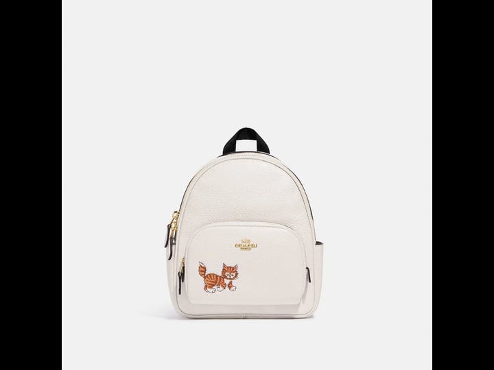 coach-bags-nwt-coach-mini-court-backpack-with-dancing-kitten-cd277-color-white-size-os-allbeauty4you-1