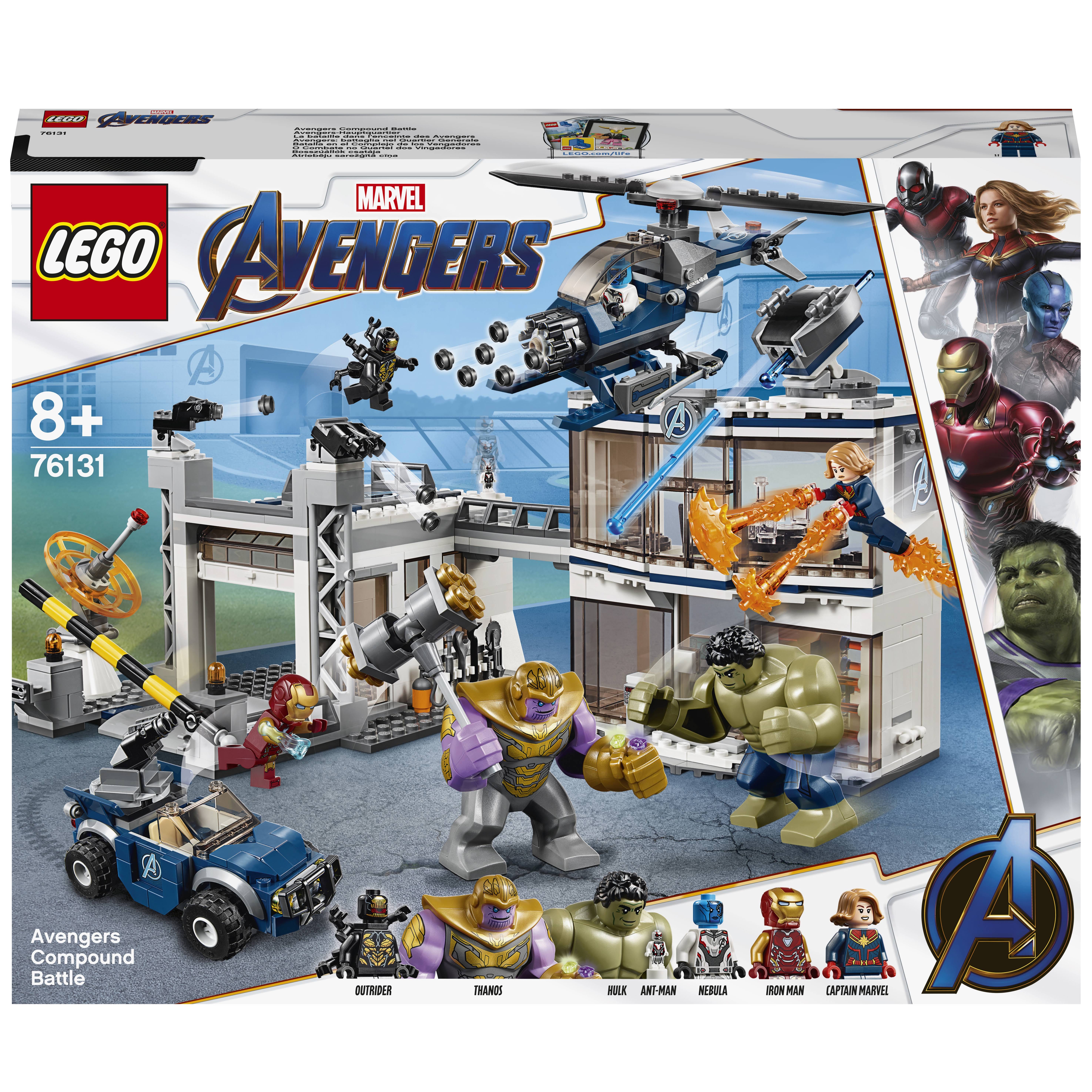 LEGO Marvel Avengers Compound Battle - Thanos and Outriders Battle Set | Image